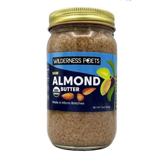 ALMOND BUTTER, RAW, ORGANIC, CREAMY  16 OZ